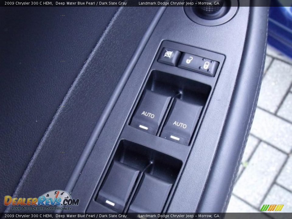 2009 Chrysler 300 C HEMI Deep Water Blue Pearl / Dark Slate Gray Photo #12