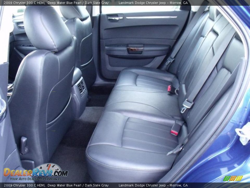 2009 Chrysler 300 C HEMI Deep Water Blue Pearl / Dark Slate Gray Photo #14