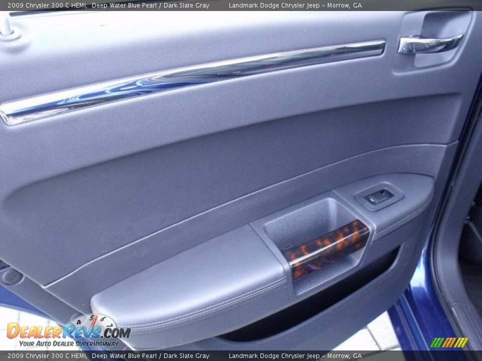 2009 Chrysler 300 C HEMI Deep Water Blue Pearl / Dark Slate Gray Photo #15