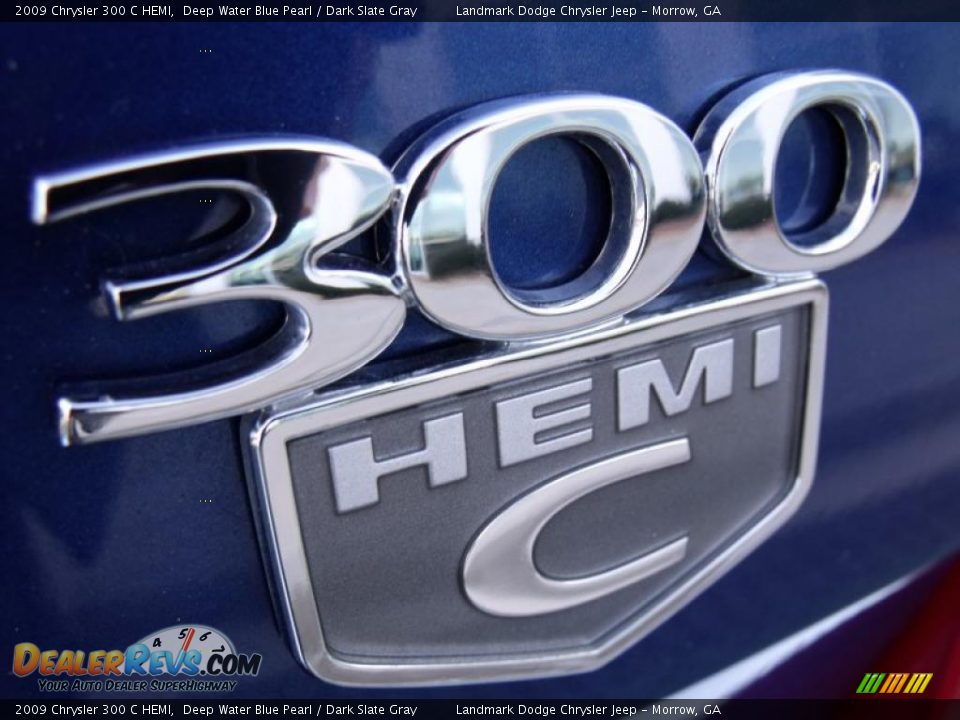 2009 Chrysler 300 C HEMI Deep Water Blue Pearl / Dark Slate Gray Photo #16