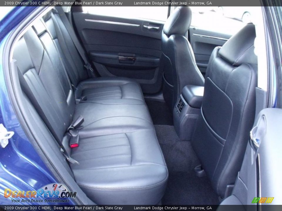 2009 Chrysler 300 C HEMI Deep Water Blue Pearl / Dark Slate Gray Photo #17