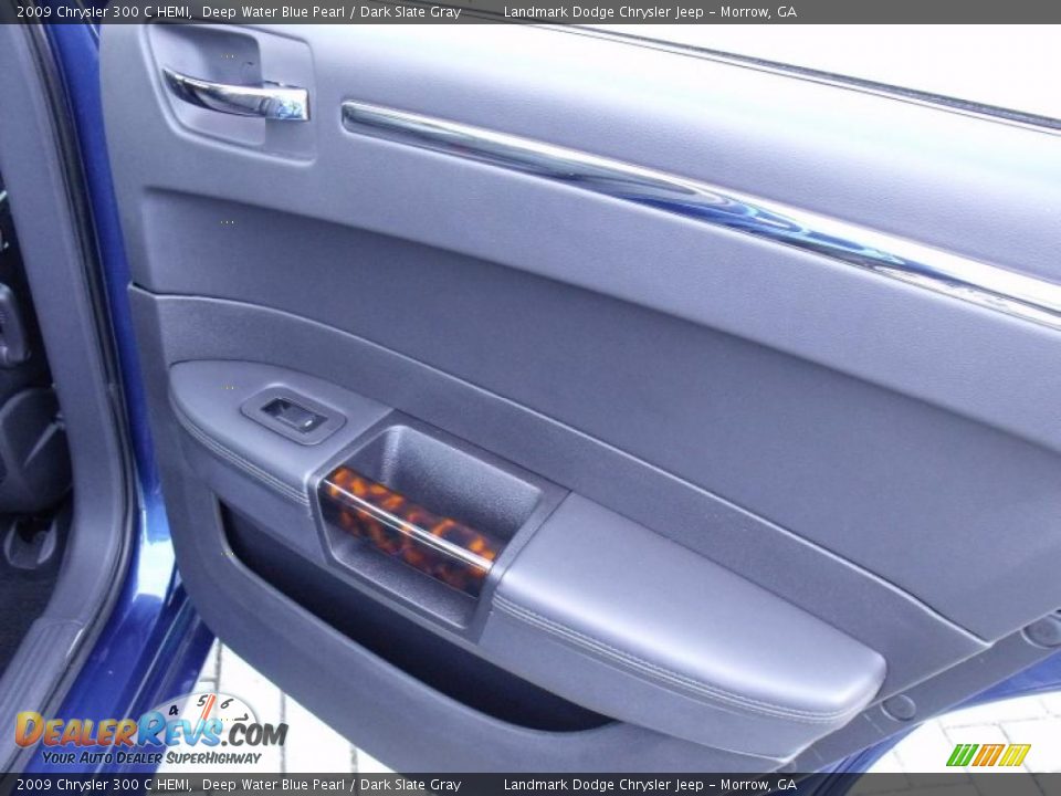 2009 Chrysler 300 C HEMI Deep Water Blue Pearl / Dark Slate Gray Photo #18