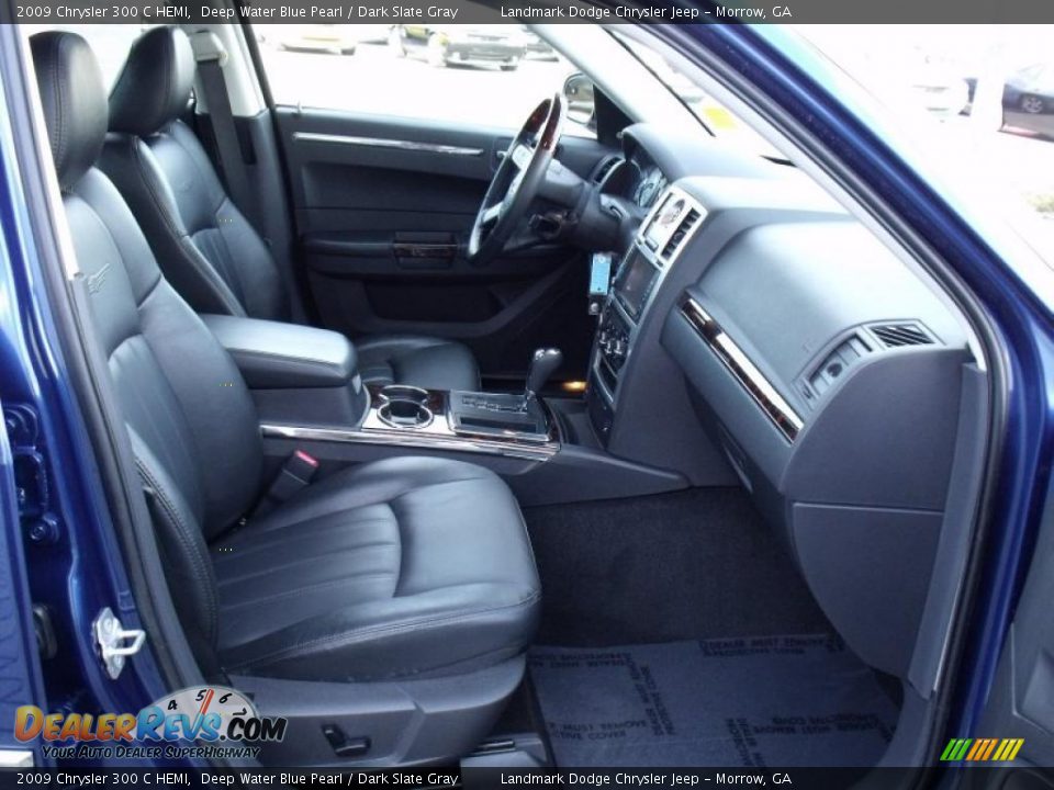 2009 Chrysler 300 C HEMI Deep Water Blue Pearl / Dark Slate Gray Photo #19