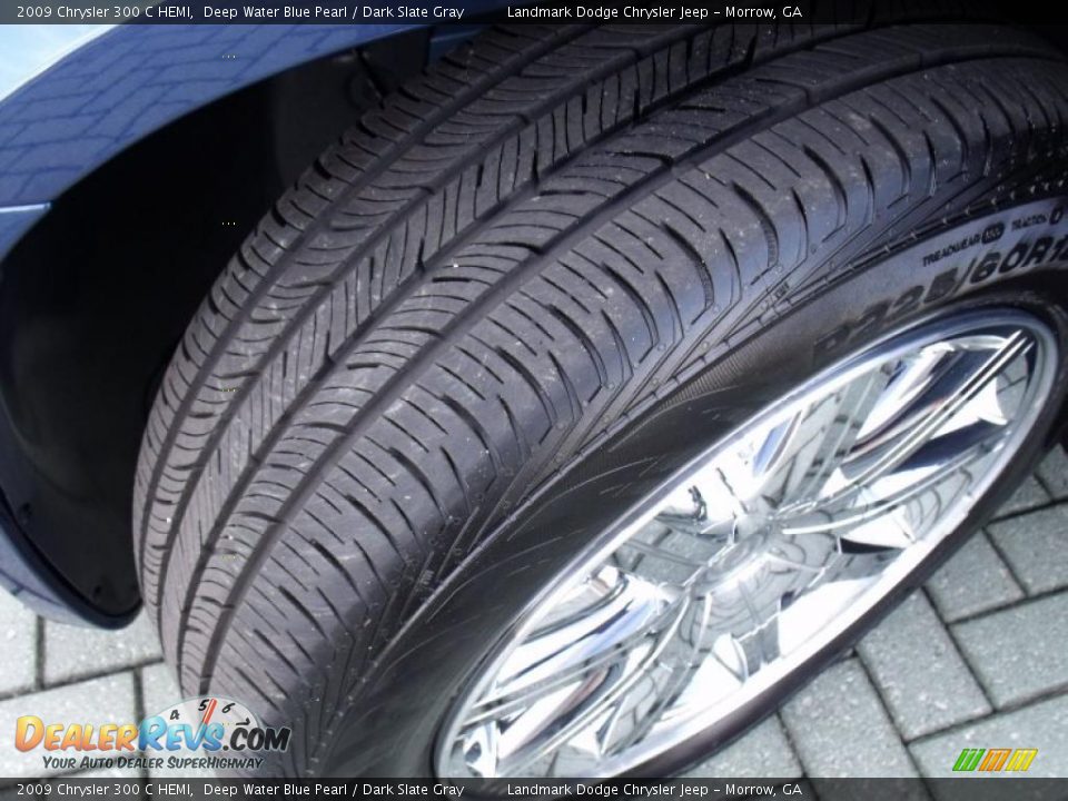 2009 Chrysler 300 C HEMI Deep Water Blue Pearl / Dark Slate Gray Photo #32