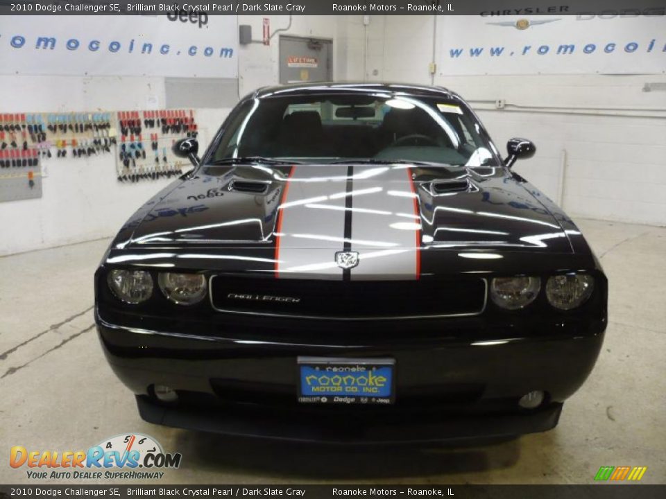 2010 Dodge Challenger SE Brilliant Black Crystal Pearl / Dark Slate Gray Photo #3
