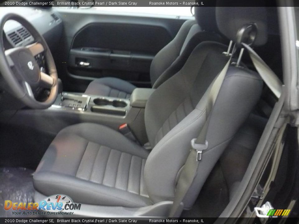 2010 Dodge Challenger SE Brilliant Black Crystal Pearl / Dark Slate Gray Photo #5