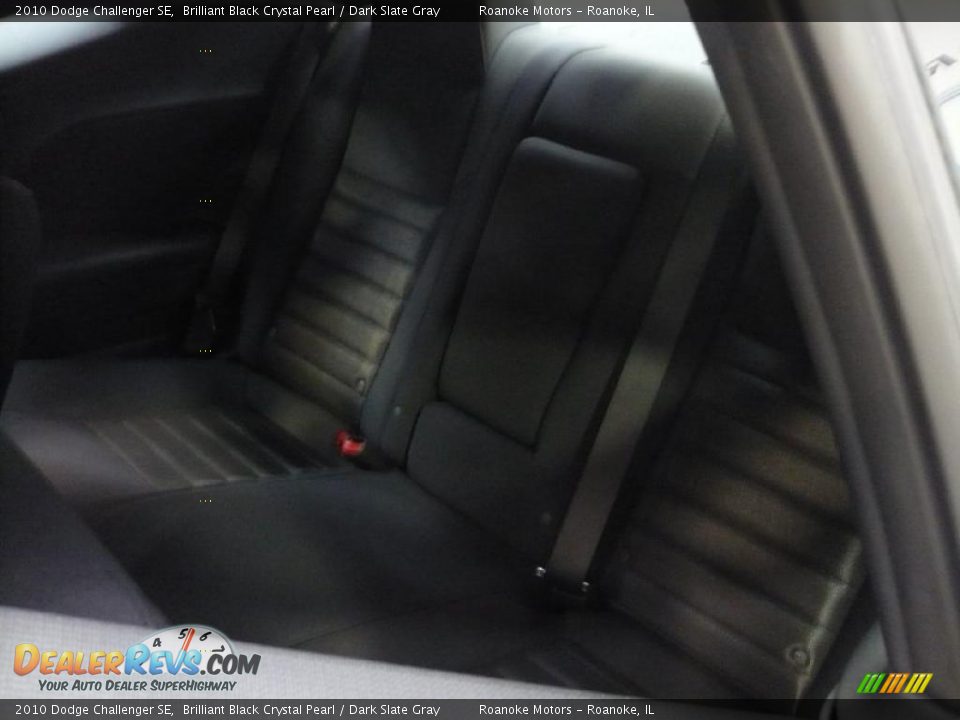 2010 Dodge Challenger SE Brilliant Black Crystal Pearl / Dark Slate Gray Photo #6