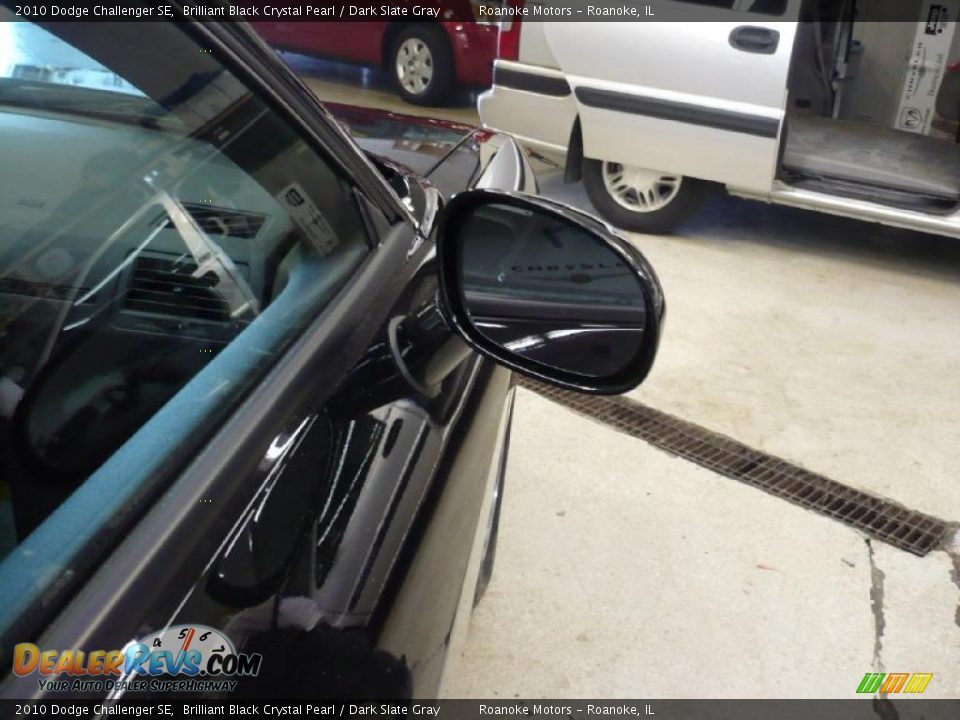 2010 Dodge Challenger SE Brilliant Black Crystal Pearl / Dark Slate Gray Photo #21