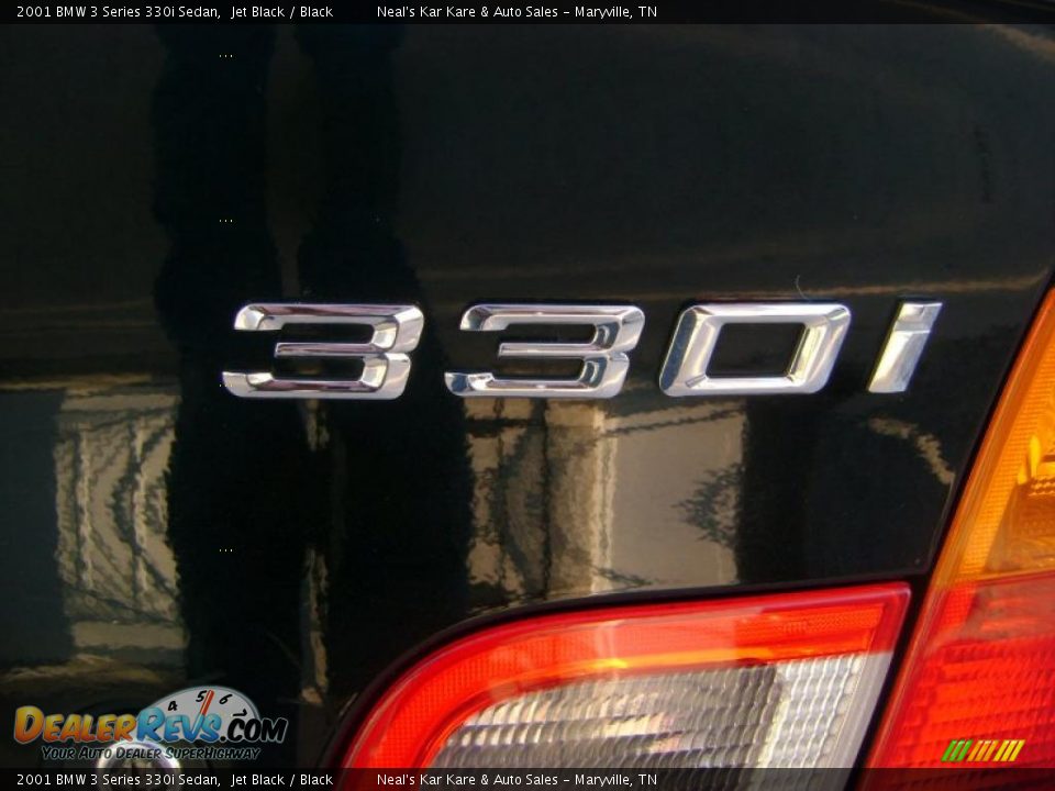 2001 BMW 3 Series 330i Sedan Jet Black / Black Photo #10