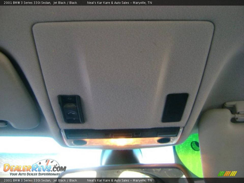 2001 BMW 3 Series 330i Sedan Jet Black / Black Photo #20
