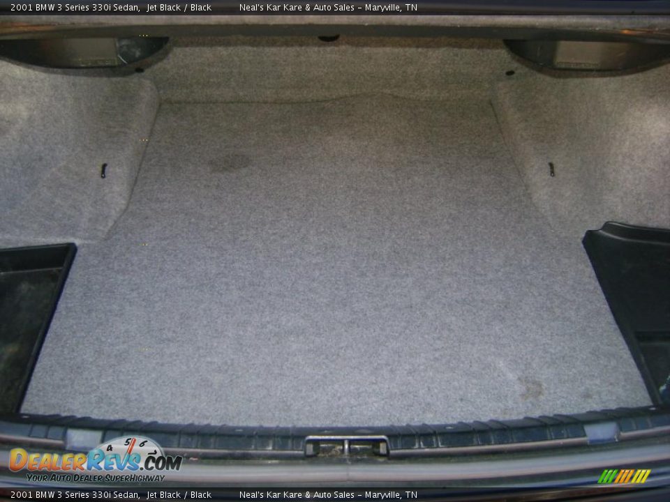 2001 BMW 3 Series 330i Sedan Jet Black / Black Photo #28