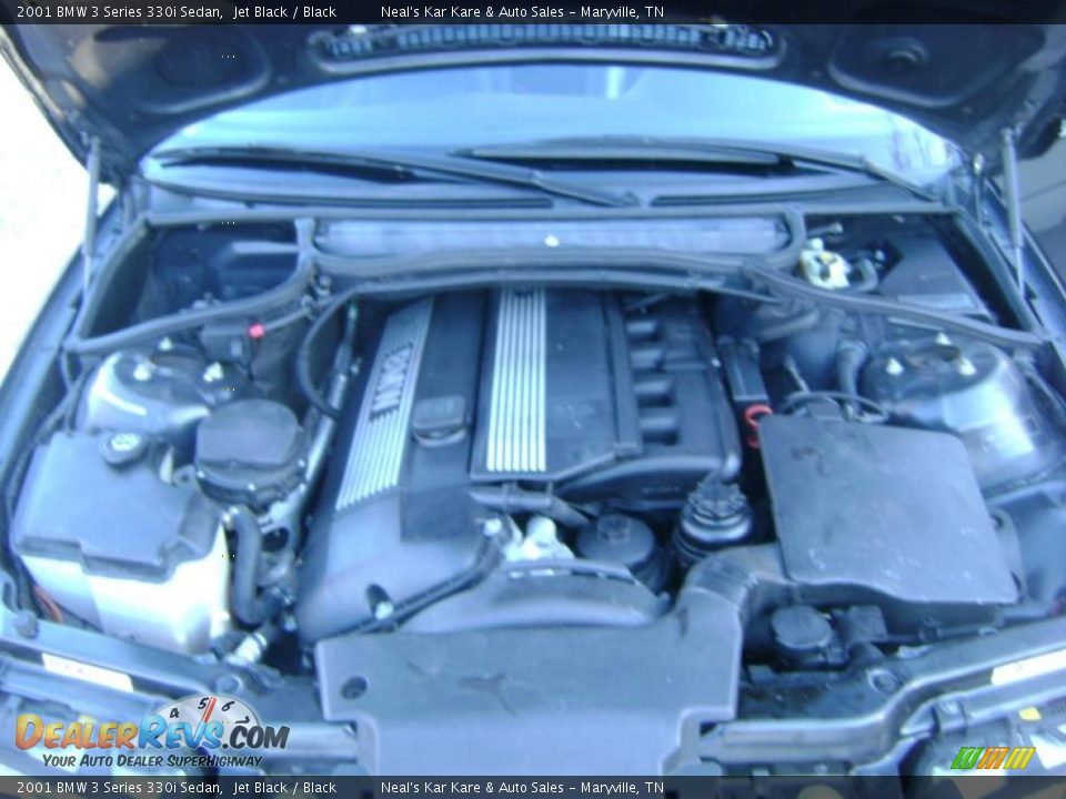 2001 BMW 3 Series 330i Sedan Jet Black / Black Photo #32