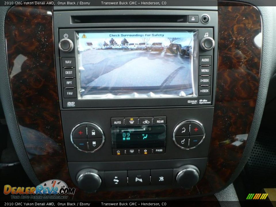 2010 GMC Yukon Denali AWD Onyx Black / Ebony Photo #7