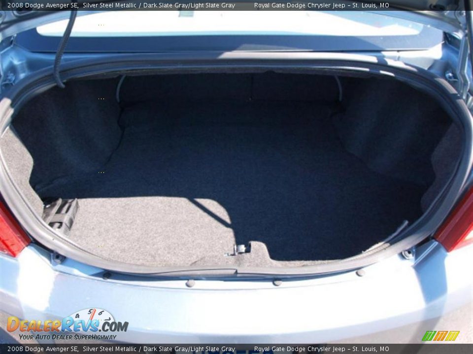 2008 Dodge Avenger SE Silver Steel Metallic / Dark Slate Gray/Light Slate Gray Photo #5