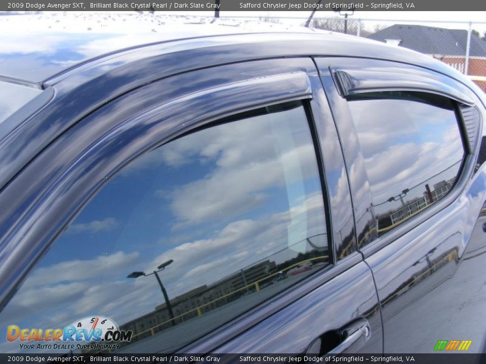 2009 Dodge Avenger SXT Brilliant Black Crystal Pearl / Dark Slate Gray Photo #29
