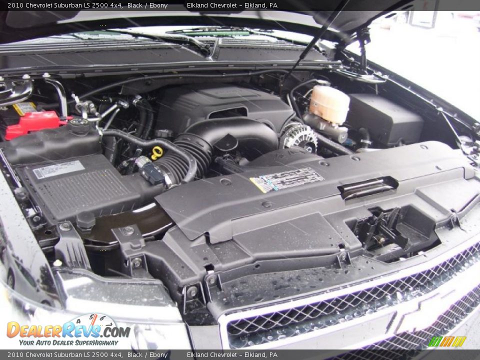 2010 Chevrolet Suburban LS 2500 4x4 Black / Ebony Photo #11