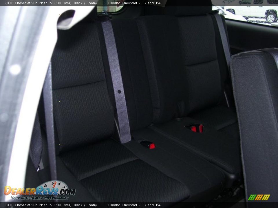 2010 Chevrolet Suburban LS 2500 4x4 Black / Ebony Photo #21
