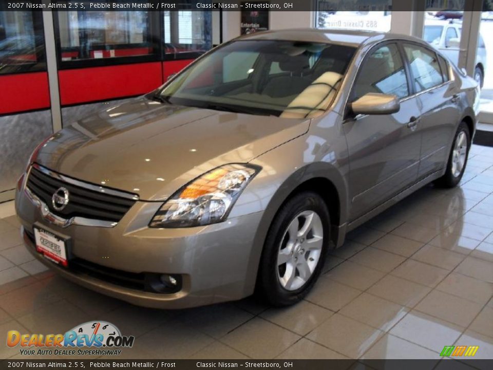 2007 Nissan Altima 2.5 S Pebble Beach Metallic / Frost Photo #1