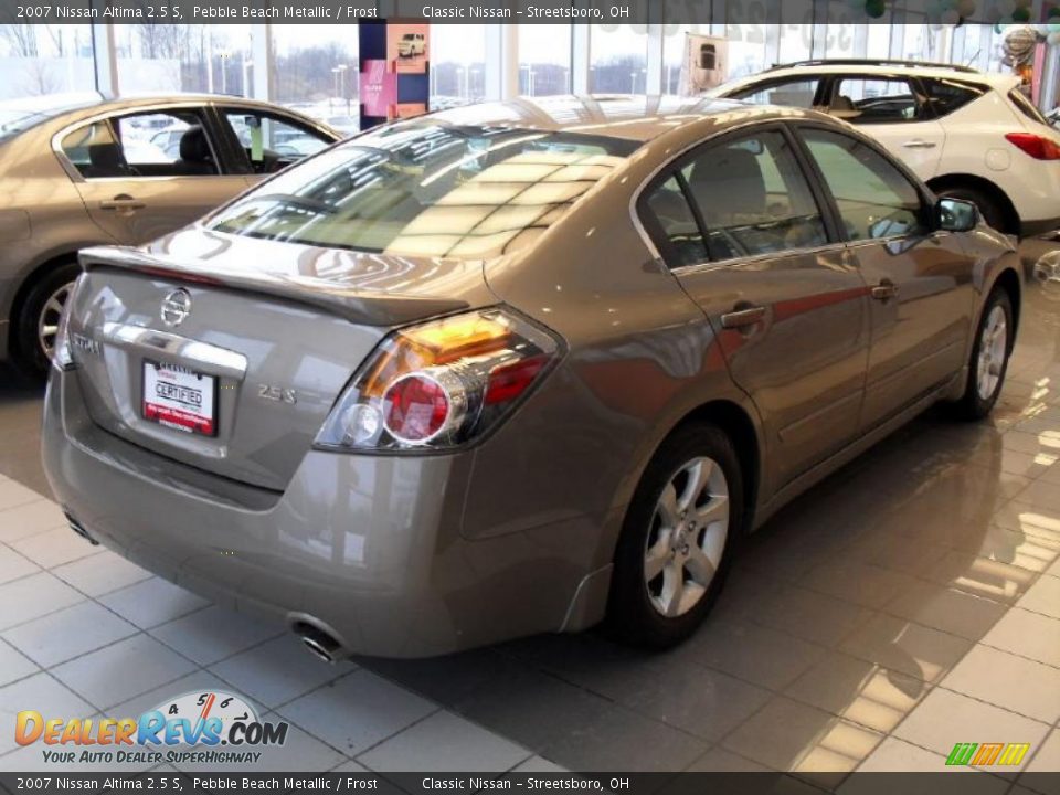 2007 Nissan Altima 2.5 S Pebble Beach Metallic / Frost Photo #3