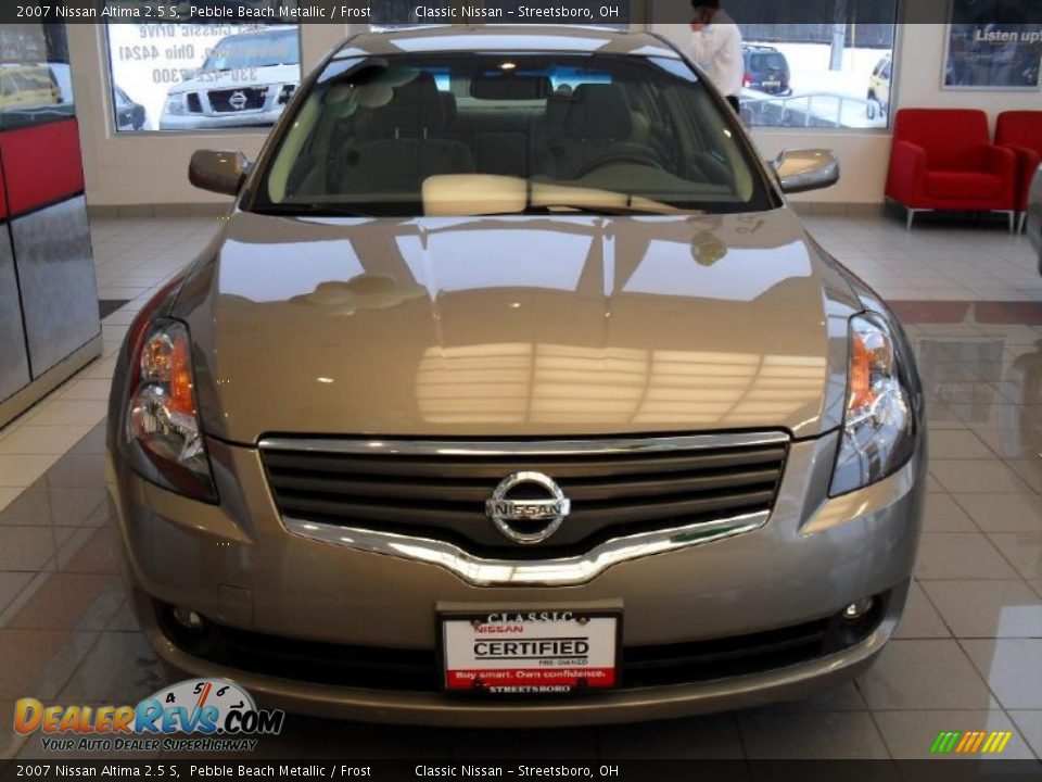 2007 Nissan Altima 2.5 S Pebble Beach Metallic / Frost Photo #5