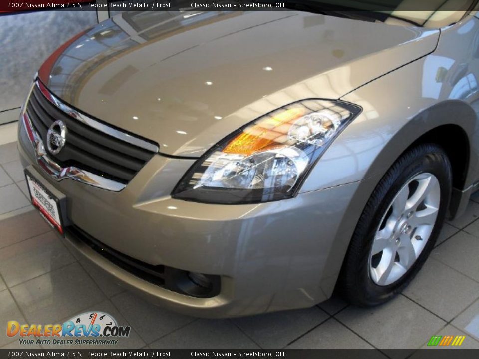 2007 Nissan Altima 2.5 S Pebble Beach Metallic / Frost Photo #7
