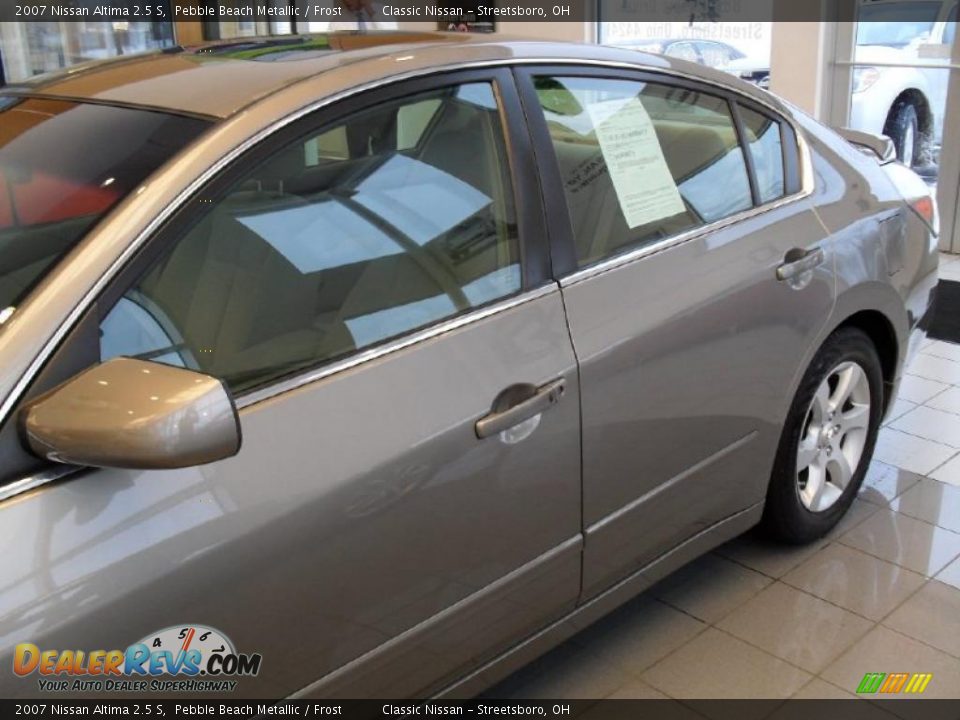 2007 Nissan Altima 2.5 S Pebble Beach Metallic / Frost Photo #8