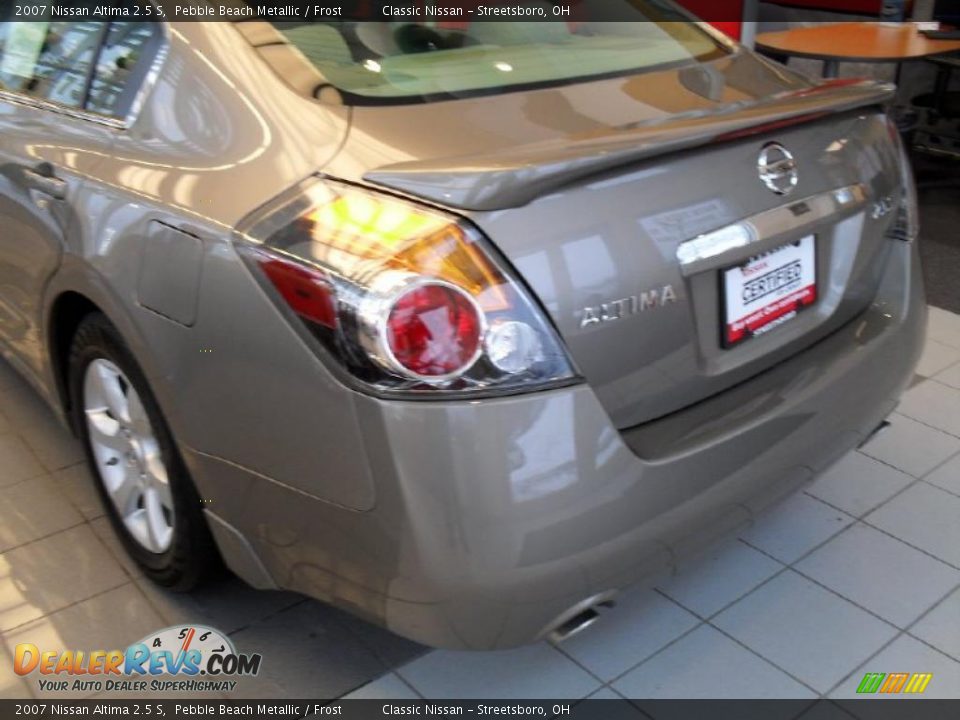 2007 Nissan Altima 2.5 S Pebble Beach Metallic / Frost Photo #9