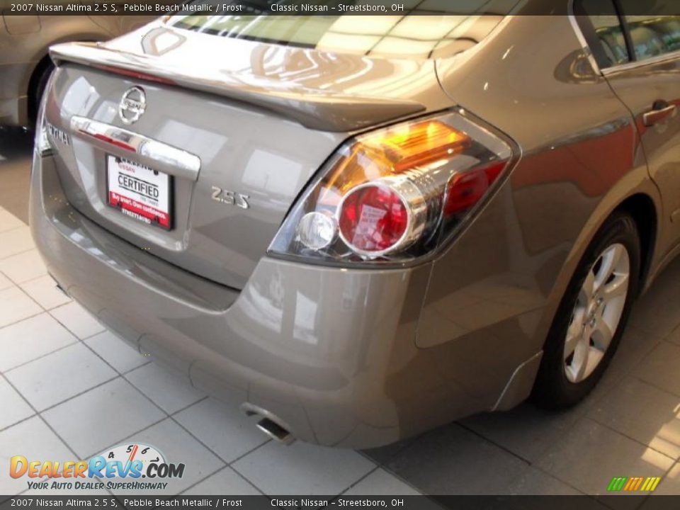 2007 Nissan Altima 2.5 S Pebble Beach Metallic / Frost Photo #10