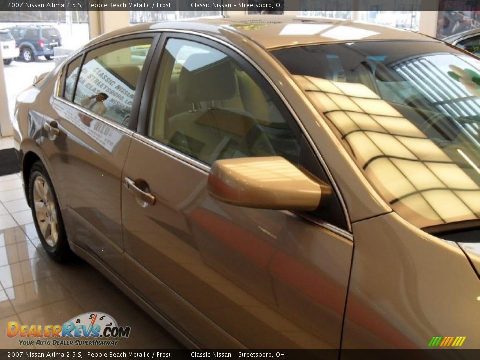 2007 Nissan Altima 2.5 S Pebble Beach Metallic / Frost Photo #11
