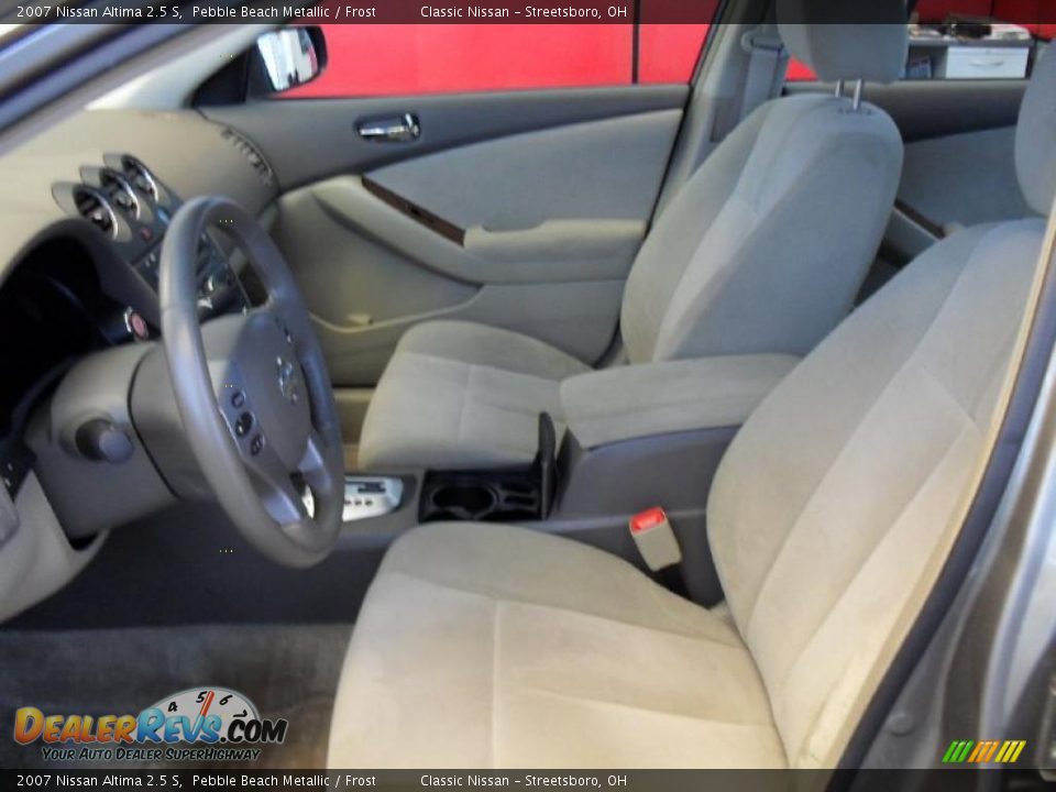 2007 Nissan Altima 2.5 S Pebble Beach Metallic / Frost Photo #14