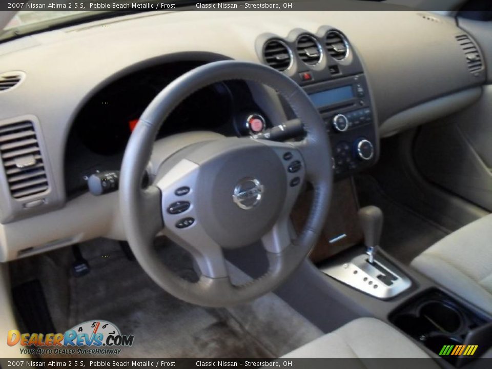 2007 Nissan Altima 2.5 S Pebble Beach Metallic / Frost Photo #15