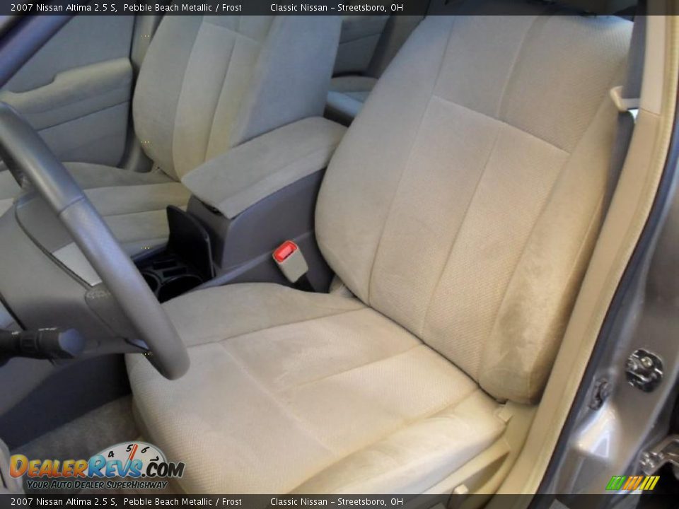2007 Nissan Altima 2.5 S Pebble Beach Metallic / Frost Photo #16