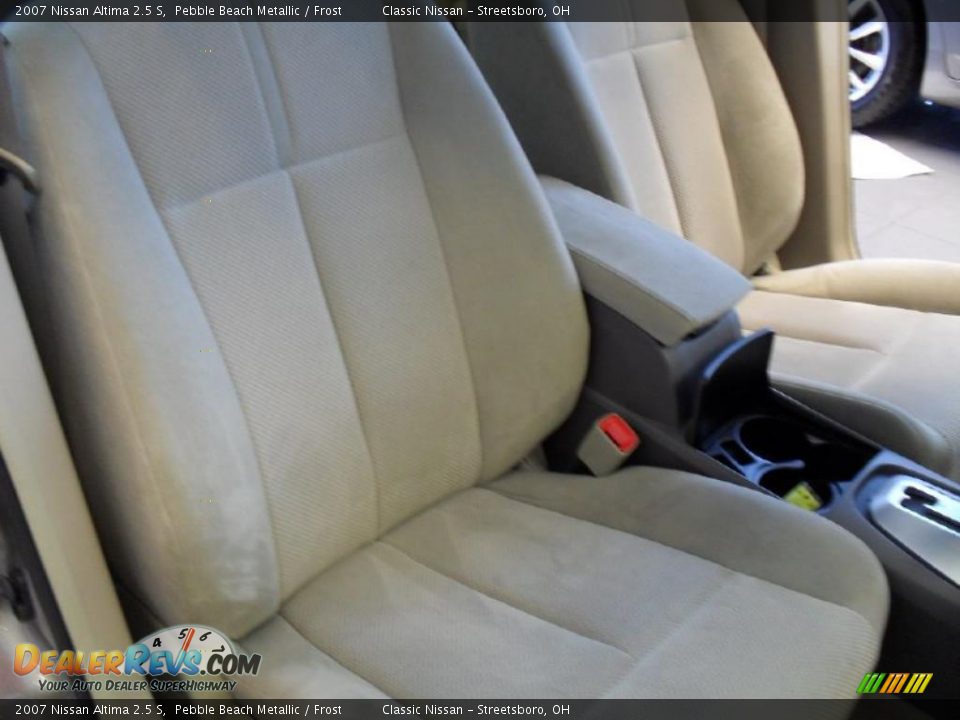 2007 Nissan Altima 2.5 S Pebble Beach Metallic / Frost Photo #18