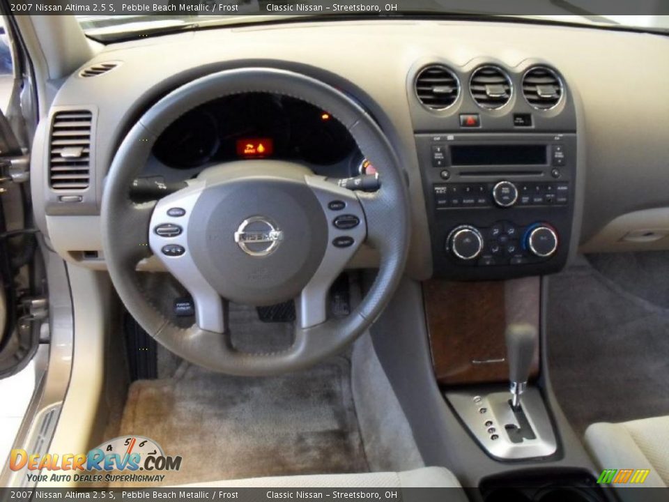 2007 Nissan Altima 2.5 S Pebble Beach Metallic / Frost Photo #21