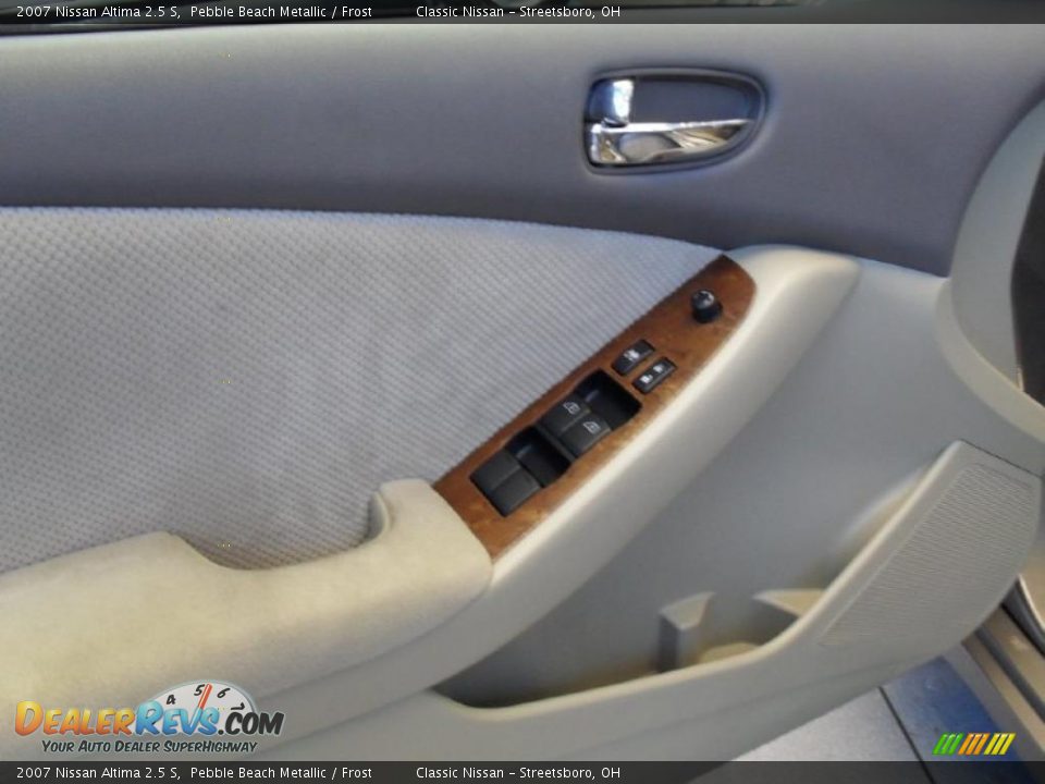 2007 Nissan Altima 2.5 S Pebble Beach Metallic / Frost Photo #22