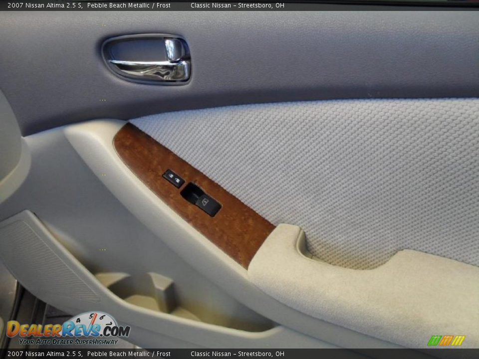 2007 Nissan Altima 2.5 S Pebble Beach Metallic / Frost Photo #25