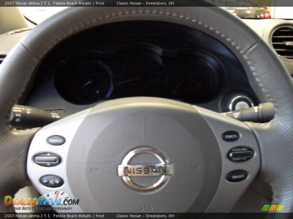 2007 Nissan Altima 2.5 S Pebble Beach Metallic / Frost Photo #26
