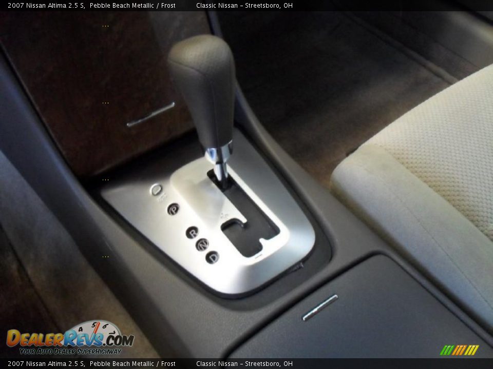 2007 Nissan Altima 2.5 S Pebble Beach Metallic / Frost Photo #28