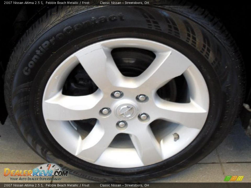 2007 Nissan Altima 2.5 S Pebble Beach Metallic / Frost Photo #31