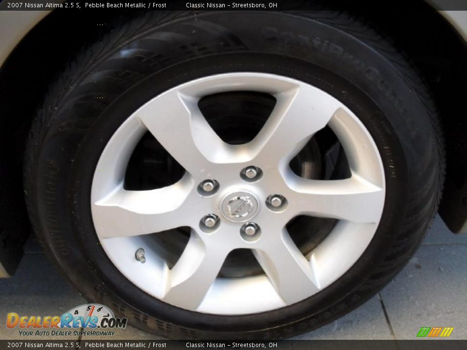 2007 Nissan Altima 2.5 S Pebble Beach Metallic / Frost Photo #32