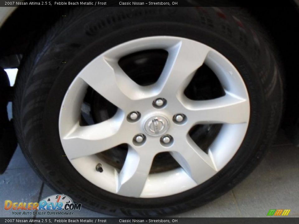 2007 Nissan Altima 2.5 S Pebble Beach Metallic / Frost Photo #33
