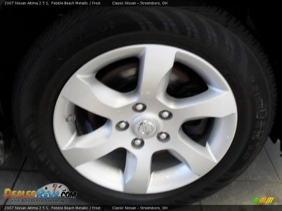 2007 Nissan Altima 2.5 S Pebble Beach Metallic / Frost Photo #34
