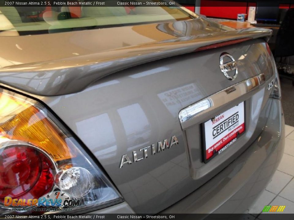 2007 Nissan Altima 2.5 S Pebble Beach Metallic / Frost Photo #36
