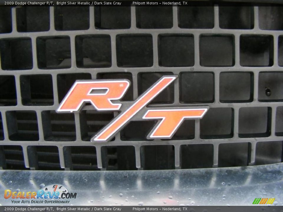 2009 Dodge Challenger R/T Bright Silver Metallic / Dark Slate Gray Photo #12