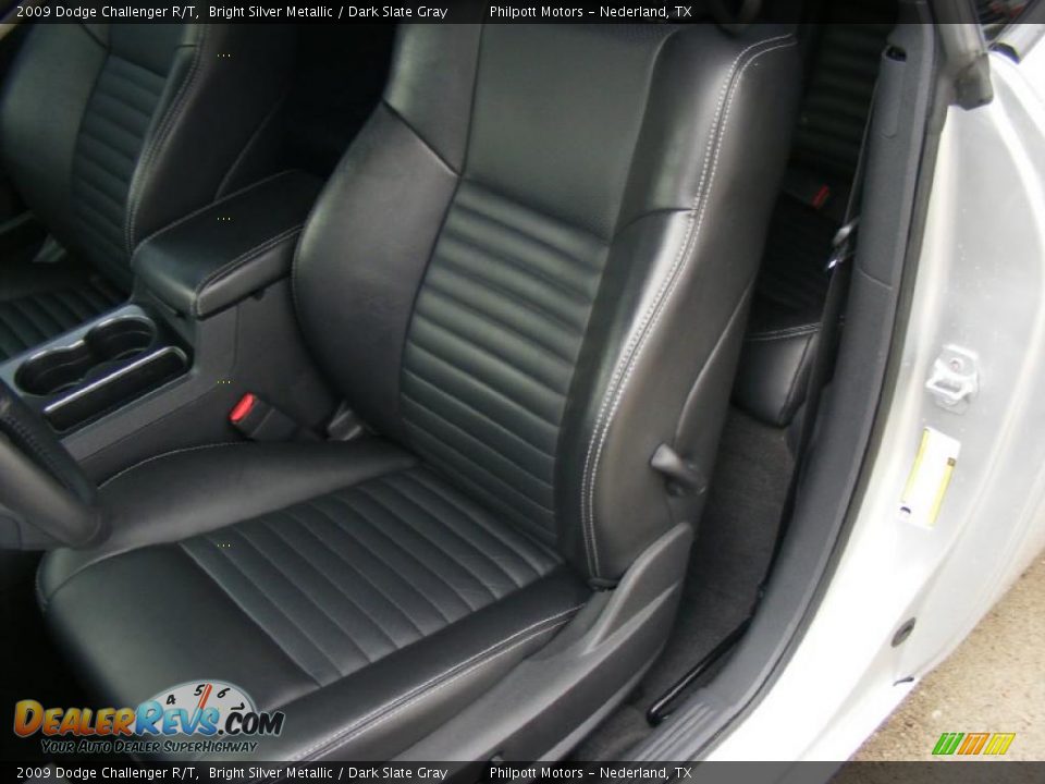 2009 Dodge Challenger R/T Bright Silver Metallic / Dark Slate Gray Photo #34