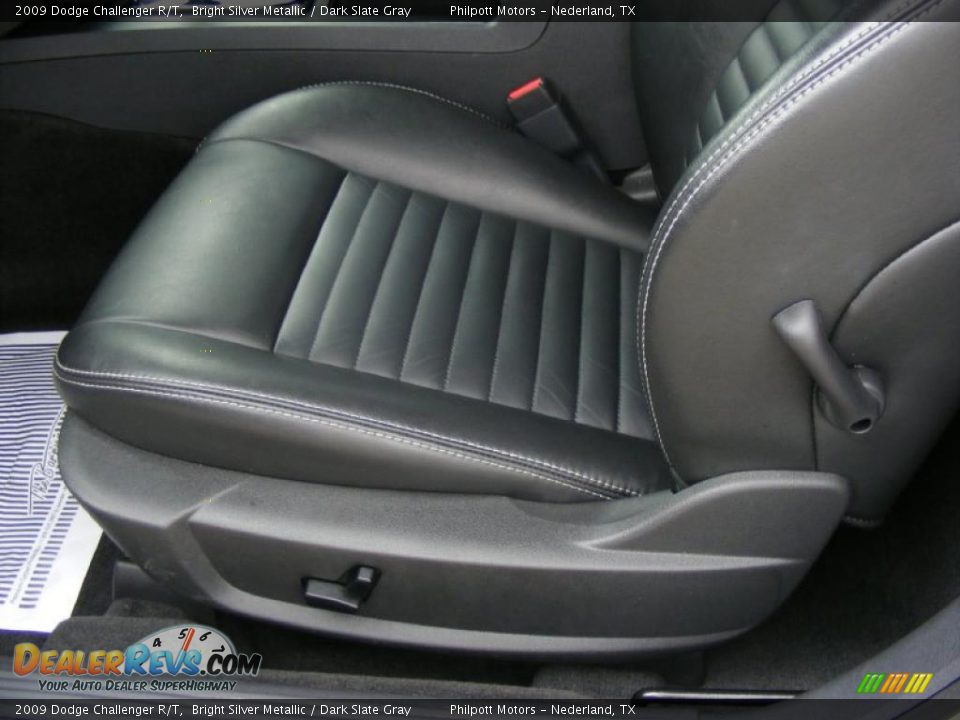 2009 Dodge Challenger R/T Bright Silver Metallic / Dark Slate Gray Photo #35