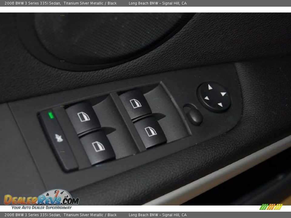 2008 BMW 3 Series 335i Sedan Titanium Silver Metallic / Black Photo #22