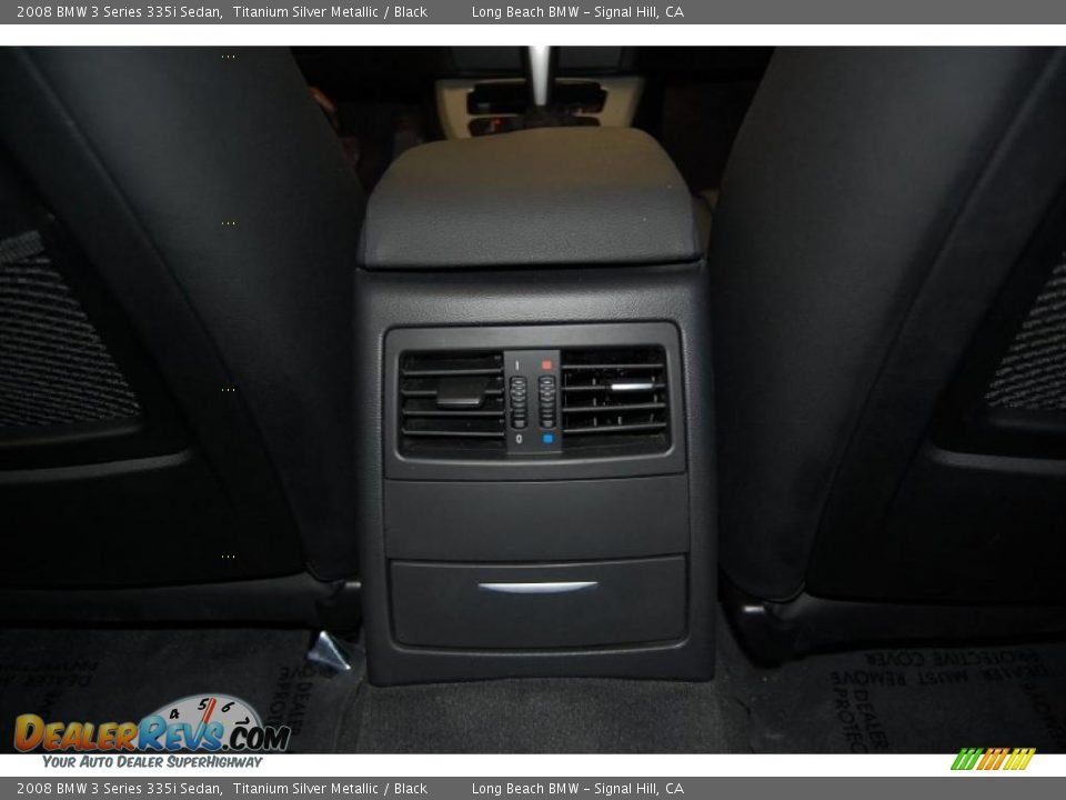 2008 BMW 3 Series 335i Sedan Titanium Silver Metallic / Black Photo #28