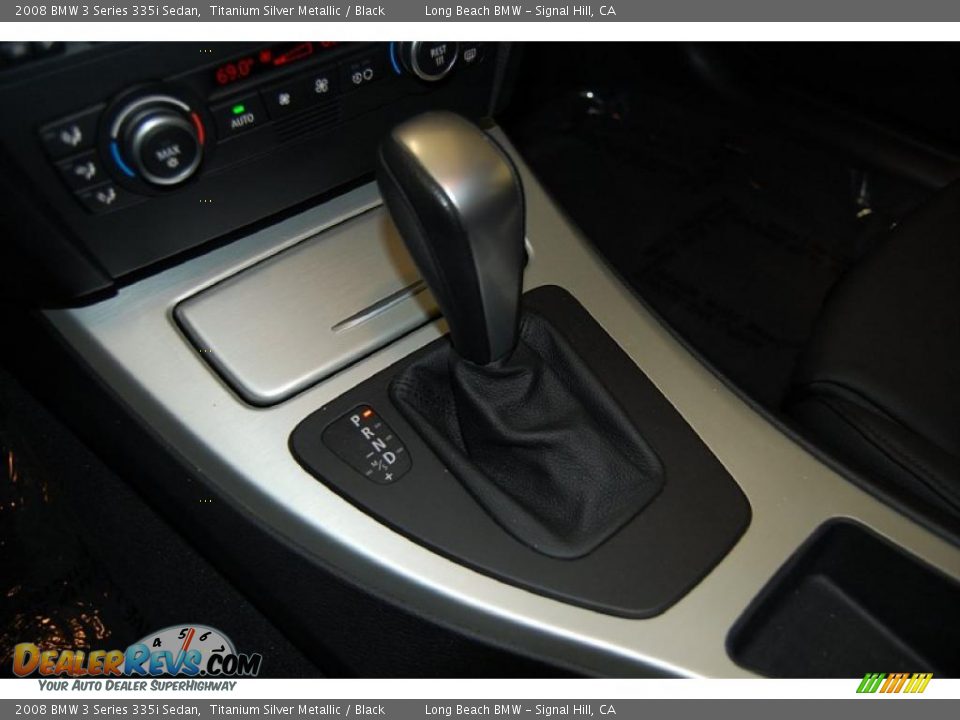 2008 BMW 3 Series 335i Sedan Titanium Silver Metallic / Black Photo #33