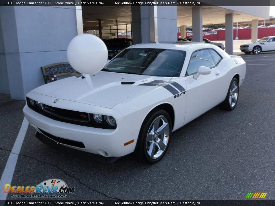 2010 Dodge Challenger R/T Stone White / Dark Slate Gray Photo #1